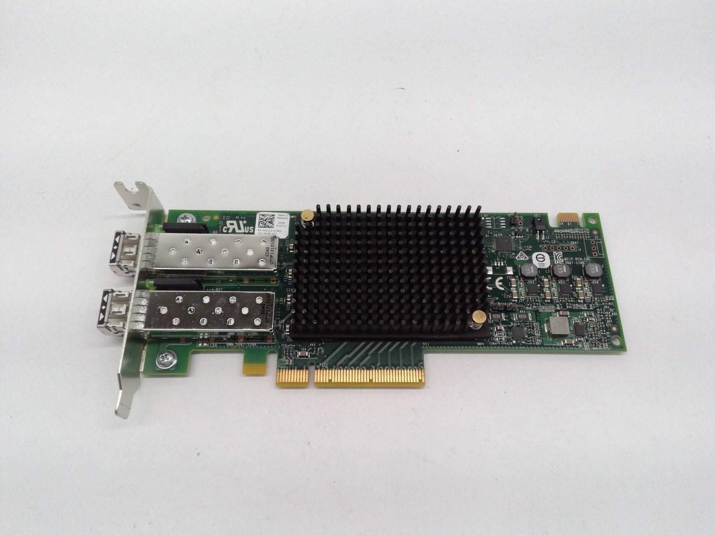 Dell 0VGJ12 Emulex LPE31002 16GB Dual Port Fiber Chanel FC Host Bus Adapter SFP
