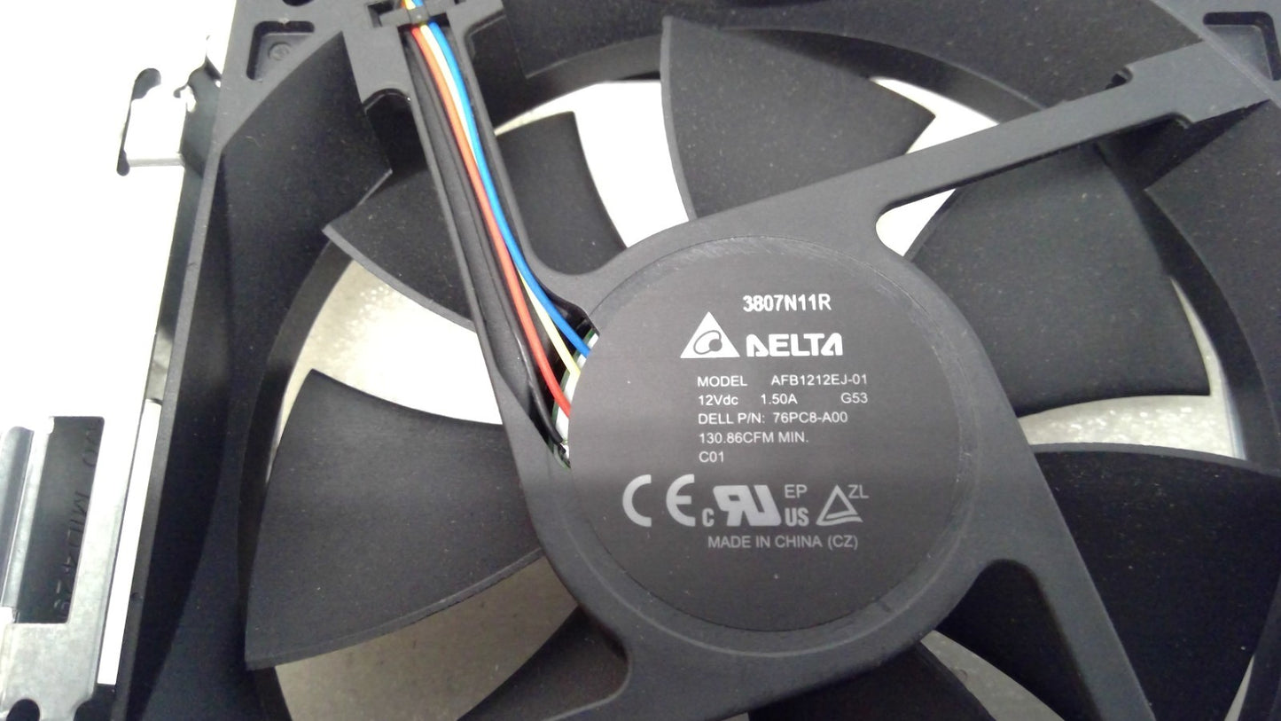 OEM Dell Alienware XPS 8940 R6 R7 R8 R13 T3650 T3660 Cooling Fan 76PC8 076PC8
