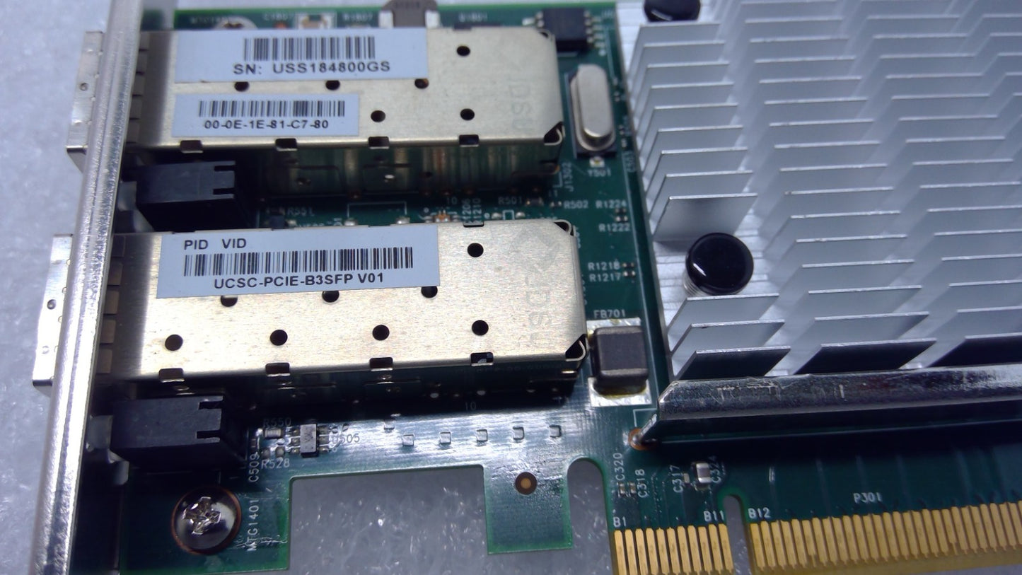 QLogic Broadcom Dual Port 10GB SFP+ Network Adapter Card BCM957810A1006G Low