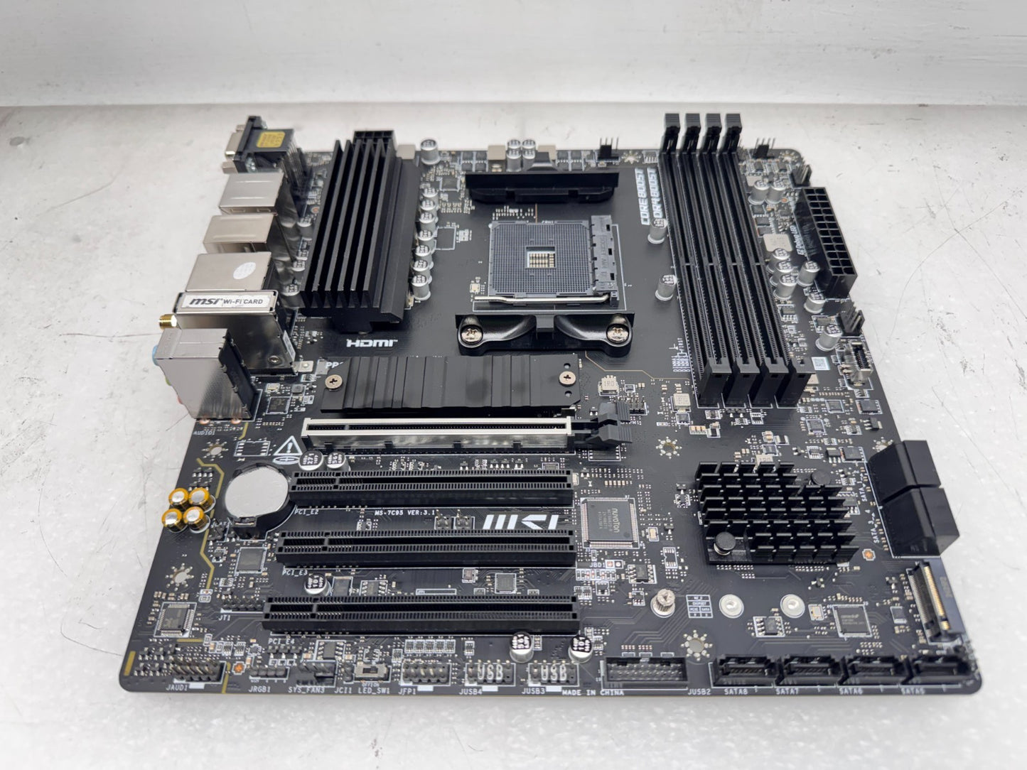 MSi Pro B550M-VC WiFi AMD Socket AM4 DDR4 MATX Motherboard