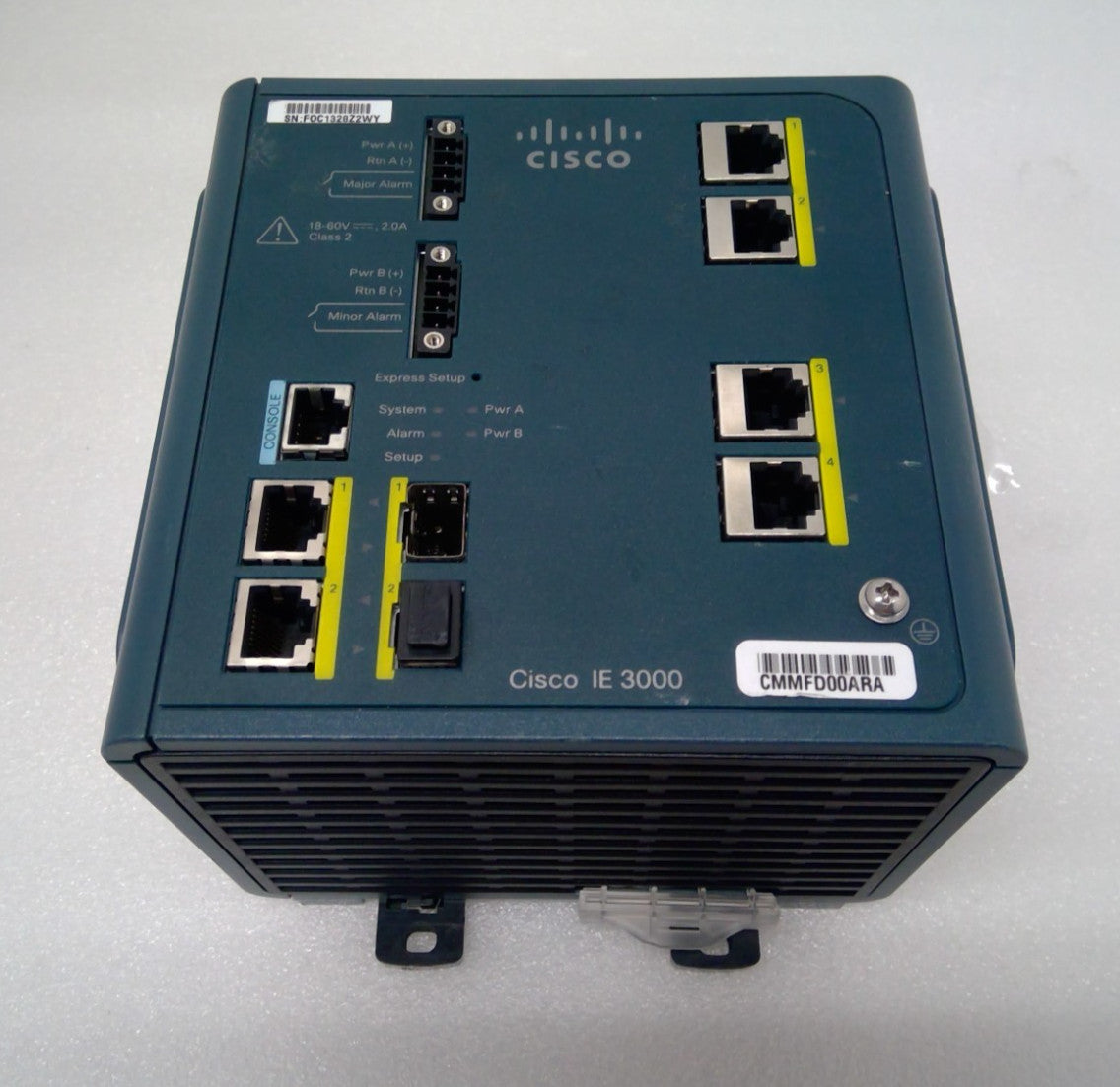 Cisco IE-3000-4TC Industrial Ethernet Managed Switch