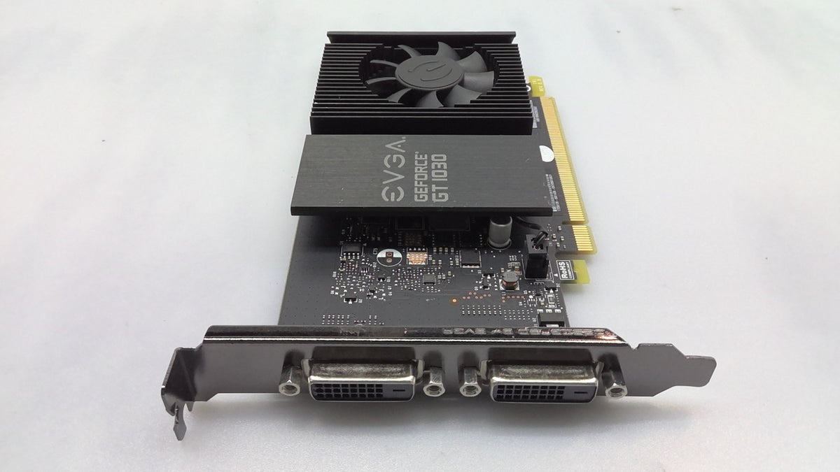 EVGA GeForce GT 1030 02G-P4-6338-KR 2GB GDDR5 2xDVI-D Graphics Card