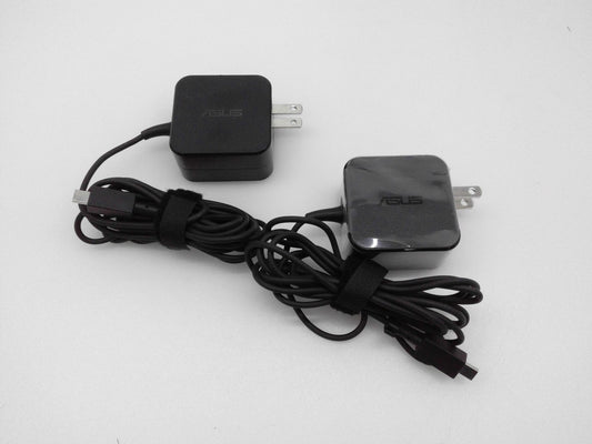 lot of 2 Genuine Asus ADP33-AW B 33W AC DC Wall Adapter 19V 1.75A Square Tip