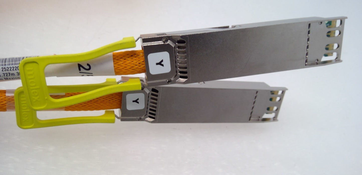 Molex 2111661337 800G OSFP-112G DAC Cable 1.727m 30AWG 1155820-03 Direct Attach