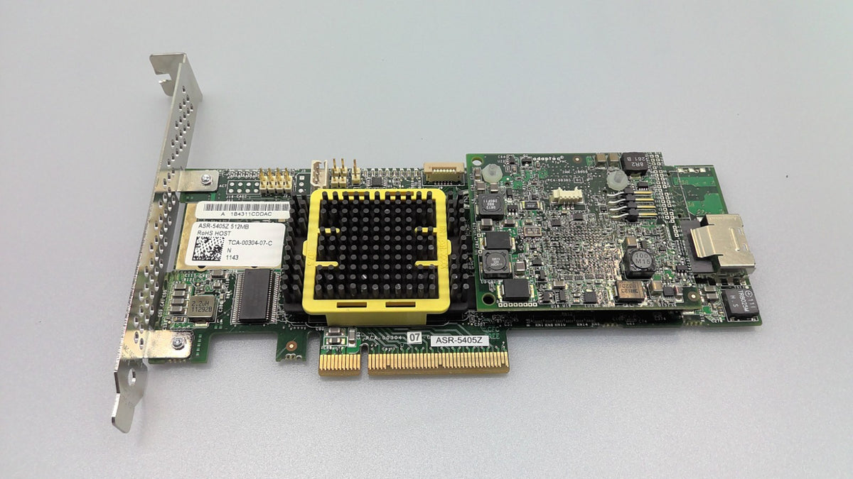 Adaptec ASR-5405Z/512MB SAS  RAID Controller TCA-00304-07-C Full Bracket
