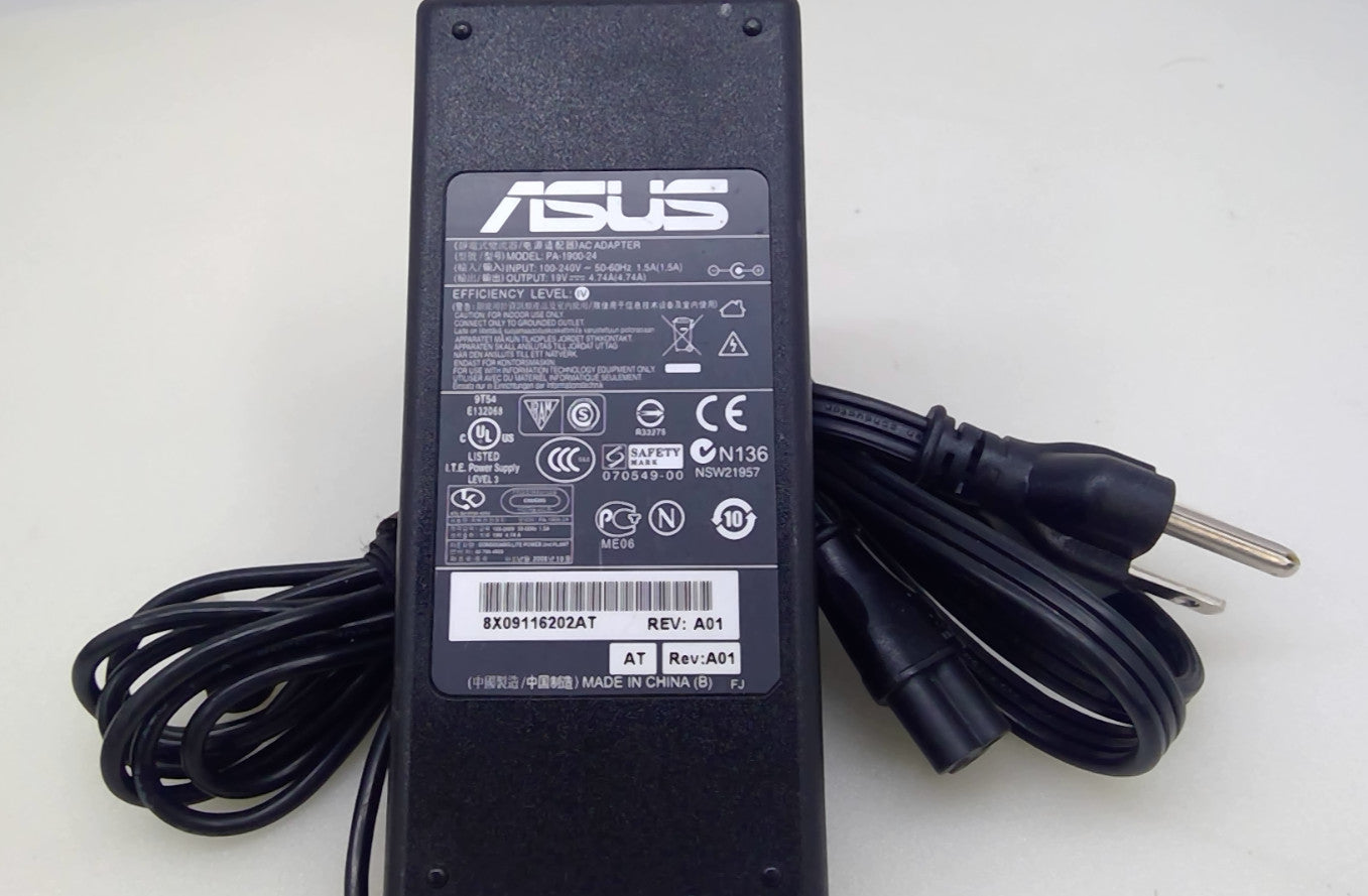 GENUINE ASUS PA-1900-24 90W 19V 4.74A AC Adapter Laptop Charger Power Supply