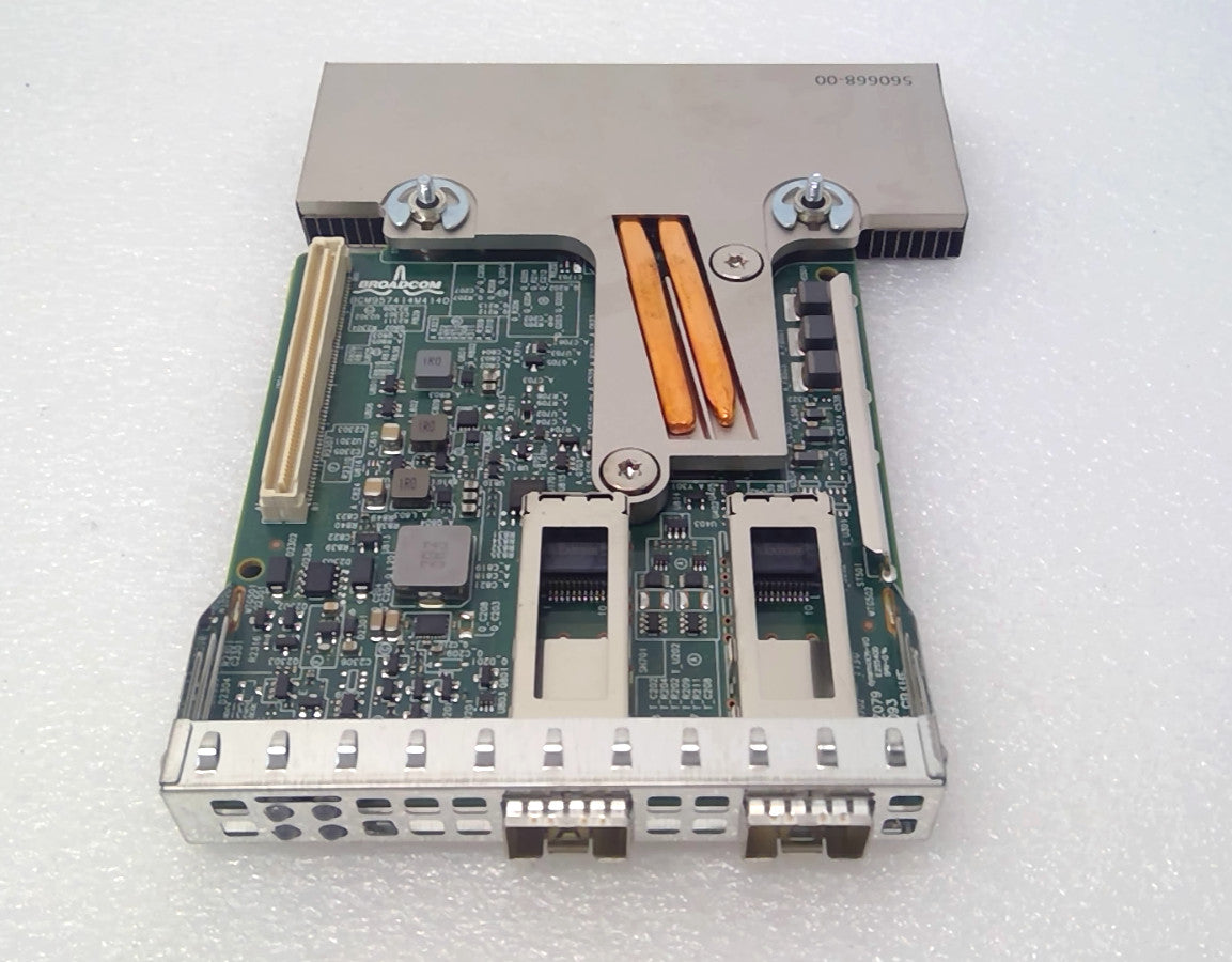 09XY73 9XY73 Dell Broadcom 57414 25Gb Dual Port SFP28 RNDC Network Daughter Card