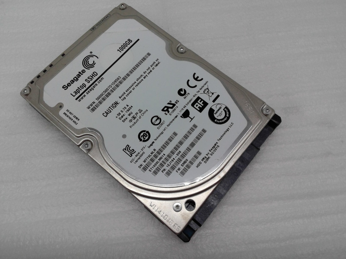 Seagate ST1000LM014/ 1TB 2.5" 6Gb/s  5400 RPM  SATA Hard Drive