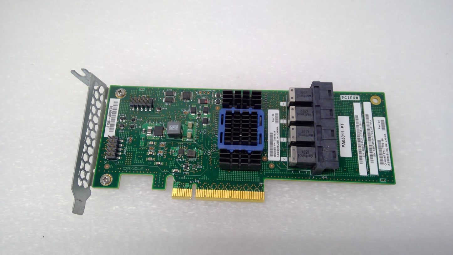 Oracle 7096186 8-Port PCIe Switch Controller Card Low Profile 7064634