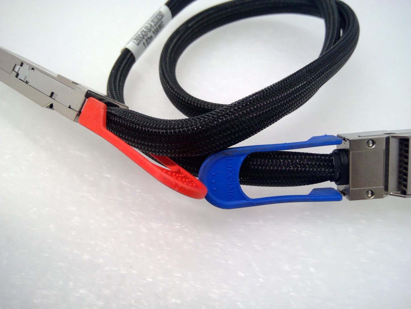Luxshare 800G OSFP-112 DAC Cable 1.02M 30AWG Passive Copper PN: 1197283-01