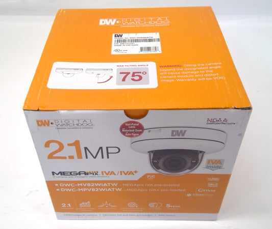 Digital Watchdog DWC-MV82WIATW 2.1MP MEGApix IVAOutdoor Dome Camera Star-Light P