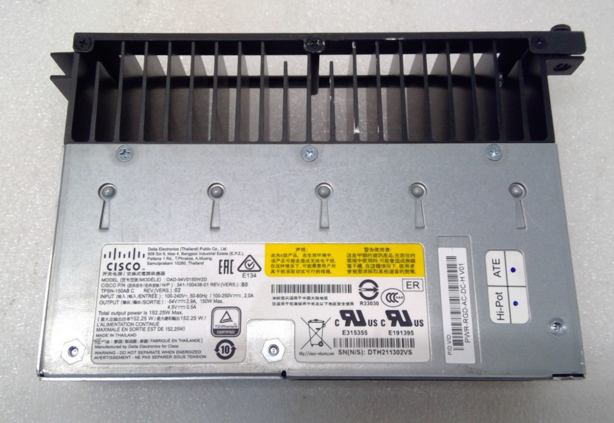 Cisco PWR-RGD-AC-DC-H 150W Power supply hot-plug for Ethernet 5000 Series