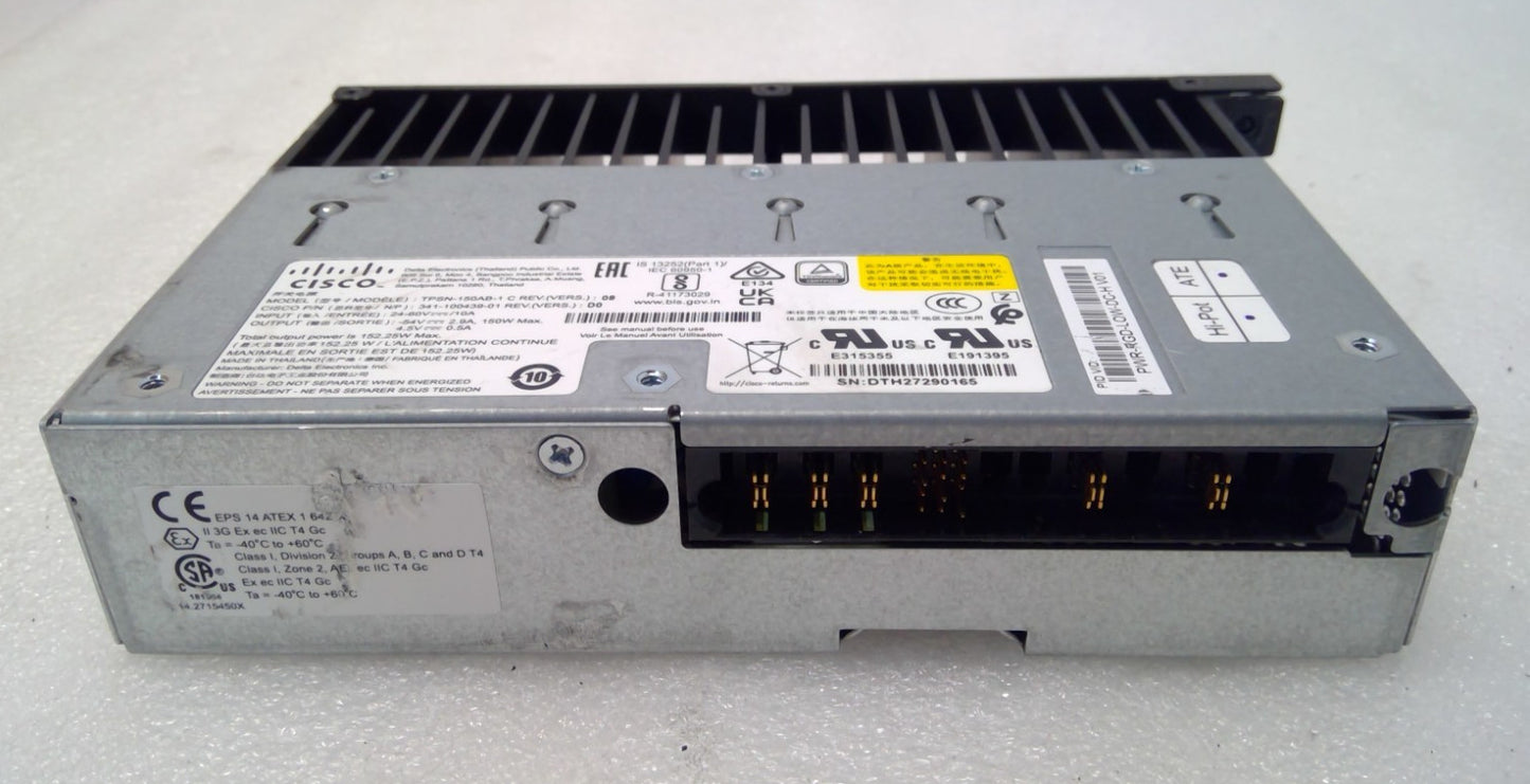 Cisco PWR-RGD-LOW-DC-H Low-voltage(24/48V) DC Power Supply Module For IE 4010