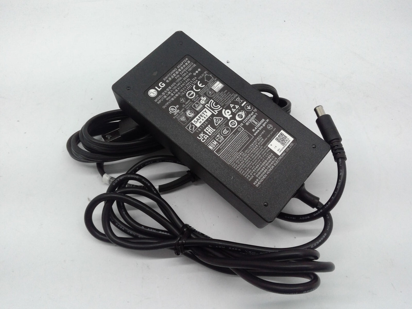 OEM LG ADS-120QL-19A-3 190110E Black Switching Adapter for LG 34GN850-B Monitor