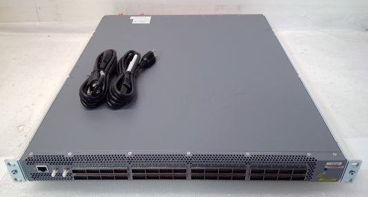 Juniper 32 QSFP+/QSFP28 100G Switch Front to Rear 2x AC PWS QFX5200-32C-AFO2