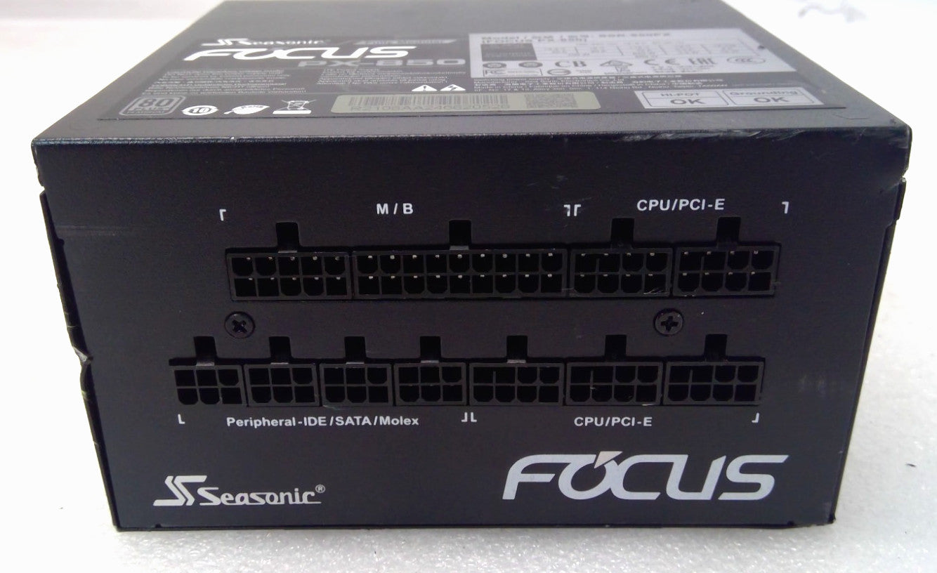 Seasonic Focus PX-850 80+ Platinum Fully Modular Power Supply SSR-850PX-No cable