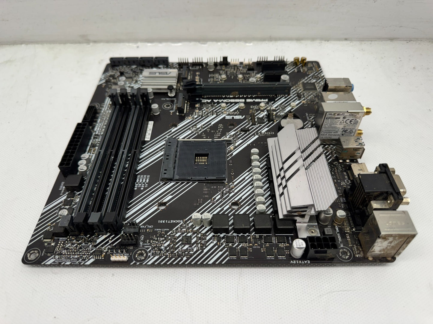 ASUS PRIME B550M-A AC mATX Motherboard AMD Socket AM4 DDR4 HDMI WIFI