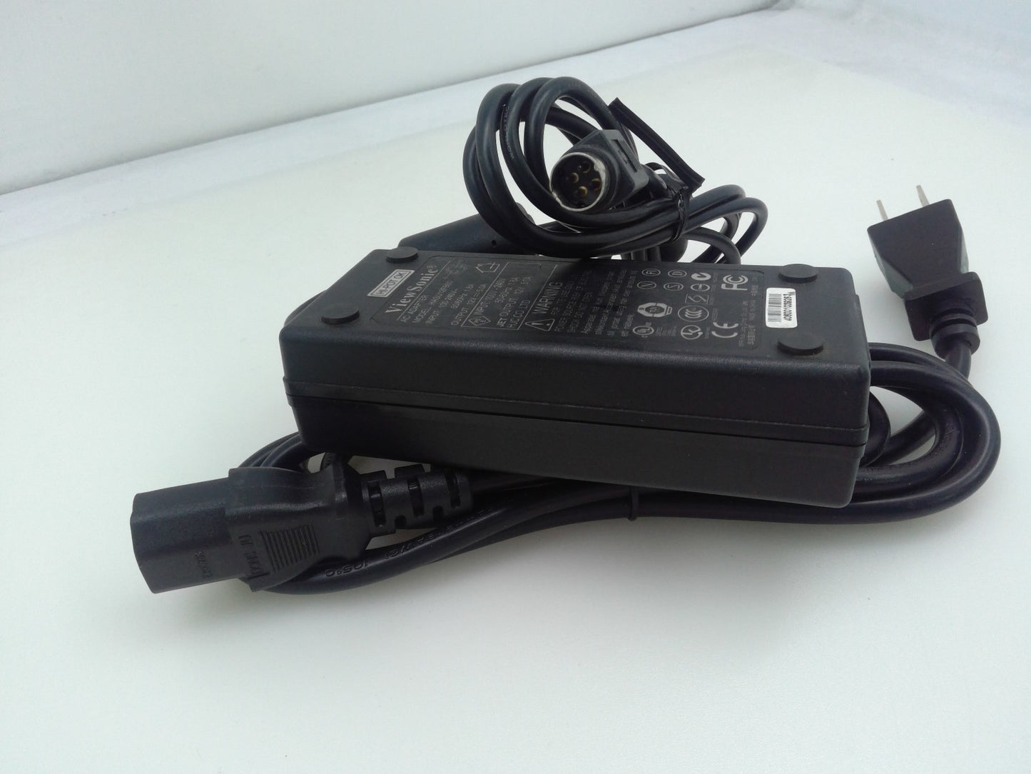 Genuine ViewSonic 60W AC Power Adapter HASU12FB60 Charger 12V 5A 4-Pin