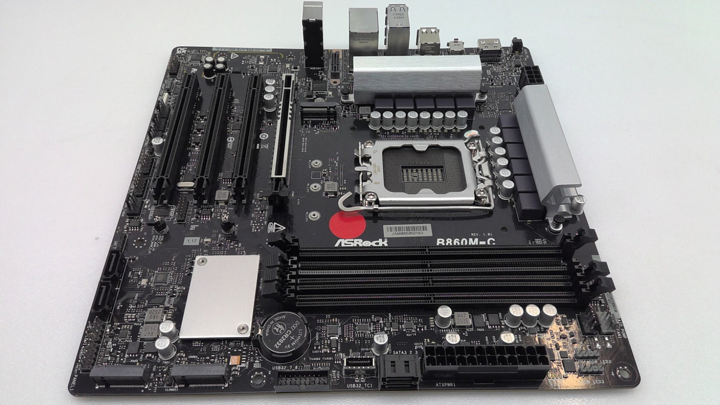 Lot of 3 *For Parts * Only ASRock B860M-C Motherboard DDR5 LGA1851 Micro ATX