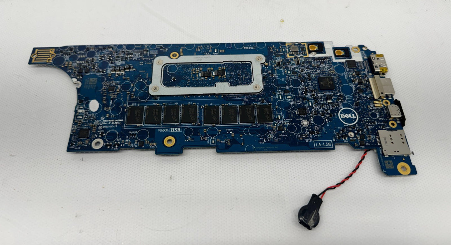 Dell Latitude 7430 Motherboard i7-1265U@1.80GHz 16GB RAM LA-L581P 0X8X2M