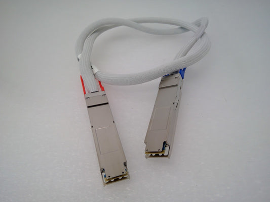 Luxshare 800G OSFP AOC Cable 1.13M 30AWG LZ6SQ431-SD-R 1197290-01 Red/Blue