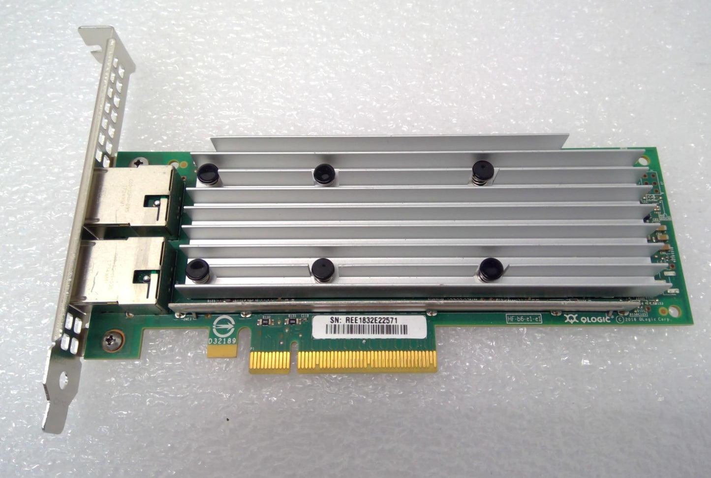 Dell 5N0W3 QLogic QL41162 10Gb Dual Port Ethernet Converged Network Adapter Card