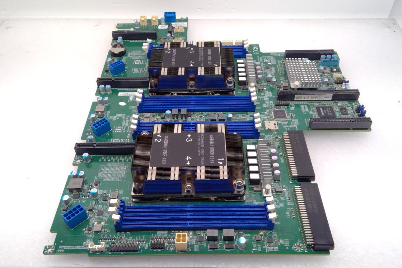 Supermicro X11DGQ Motherboard Come with heat sink