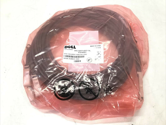 NEW Dell DAC-QSFP-4SFP-10G 7M 40G to 4x10G Network Splitter Adapter Cable 0JR54Y