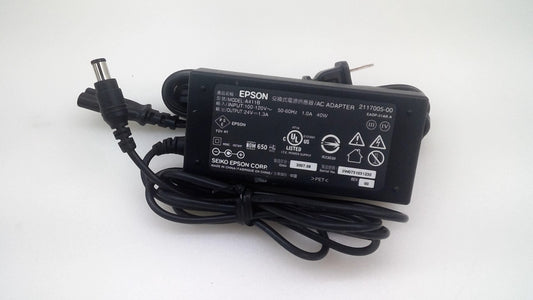 Genuine EPSON A411B  24V 1.3A 40W AC Adapter for Perfection V600 Photo Scanner