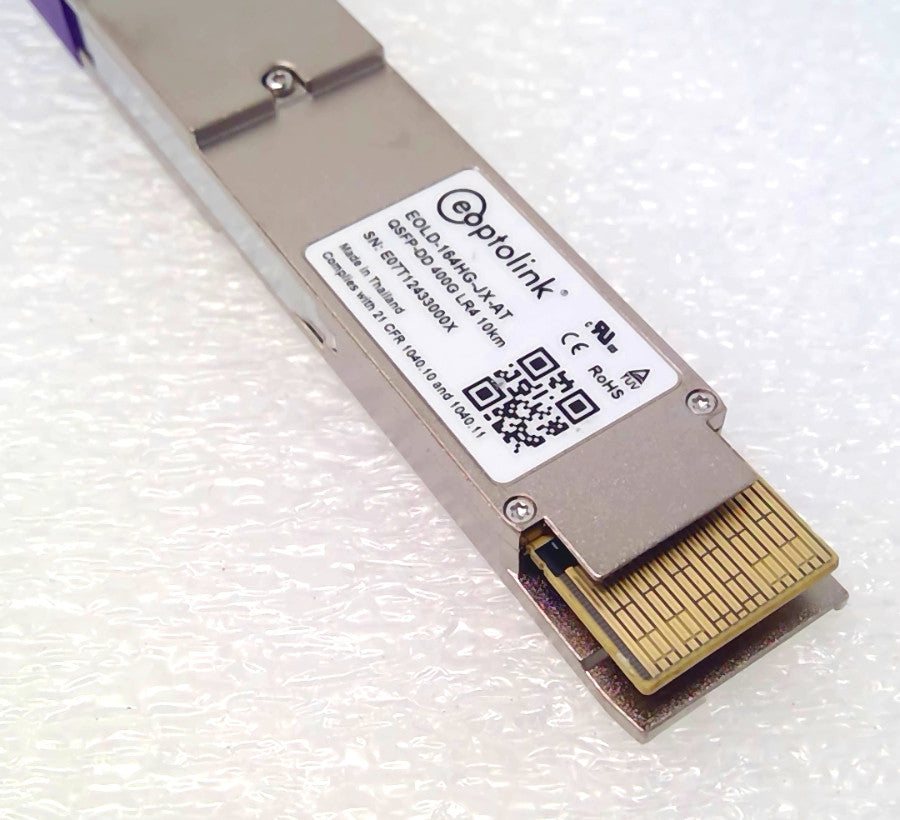 EOPTOLINK EOLD-164HG-JX-AT QSFP-DD 400G LR4 10km SMF Transceiver Module