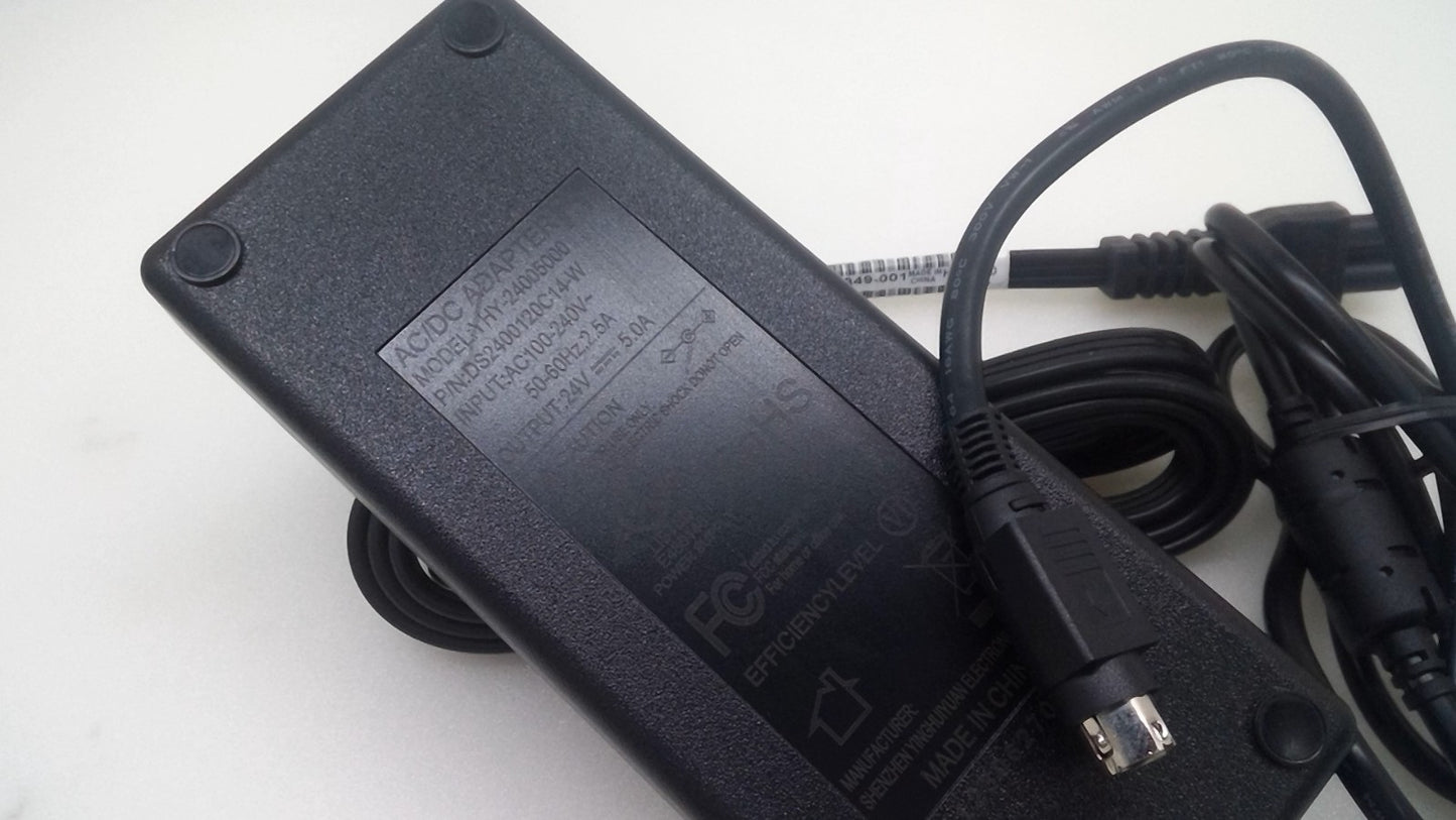 Genuine Shenzhen YHY-24005000 4-pin AC/DC Adapter 24V 5A  Power Supply