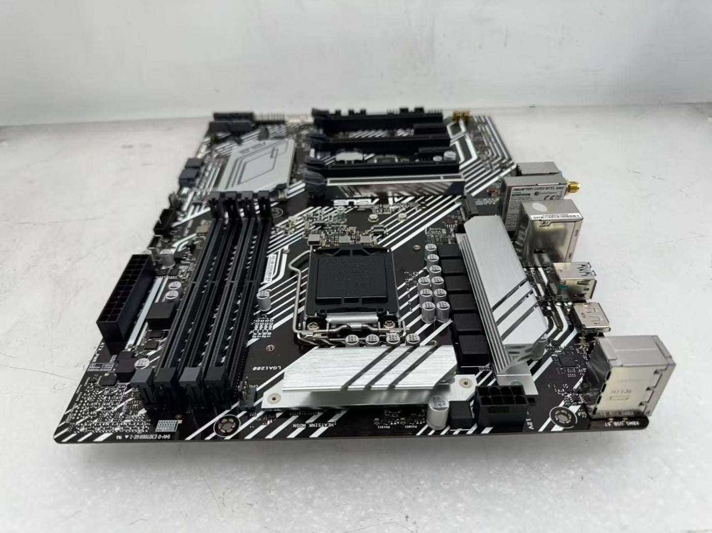 ASUS PRIME B560-PLUS AC-HES ATX motherboard with PCIe 4.0 Intel LGA 1200 socket