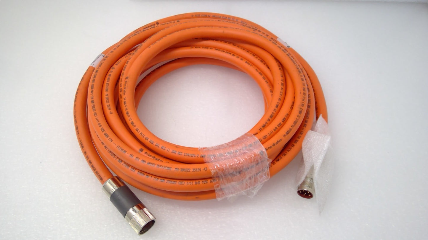 Allen Bradley 2090-CSBM1E1-14AF10 KINETIX Single Motor Cable 14AWG 10M 2025 MFG