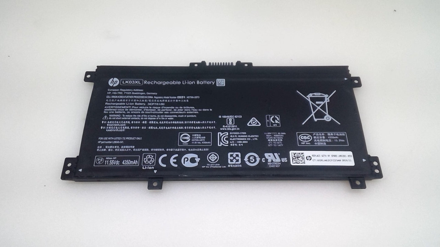 Genuine HP LK03XL 11.55V Battery HSTNN-UB70 for ENVY x360 15m-cp 15m-cp0011dx