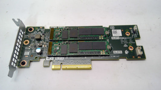 Dell BOSS-S1 Adapter 061F54 2x 480GB 0GPGC0 MTFDDAV480TCB M.2 SATA SSD