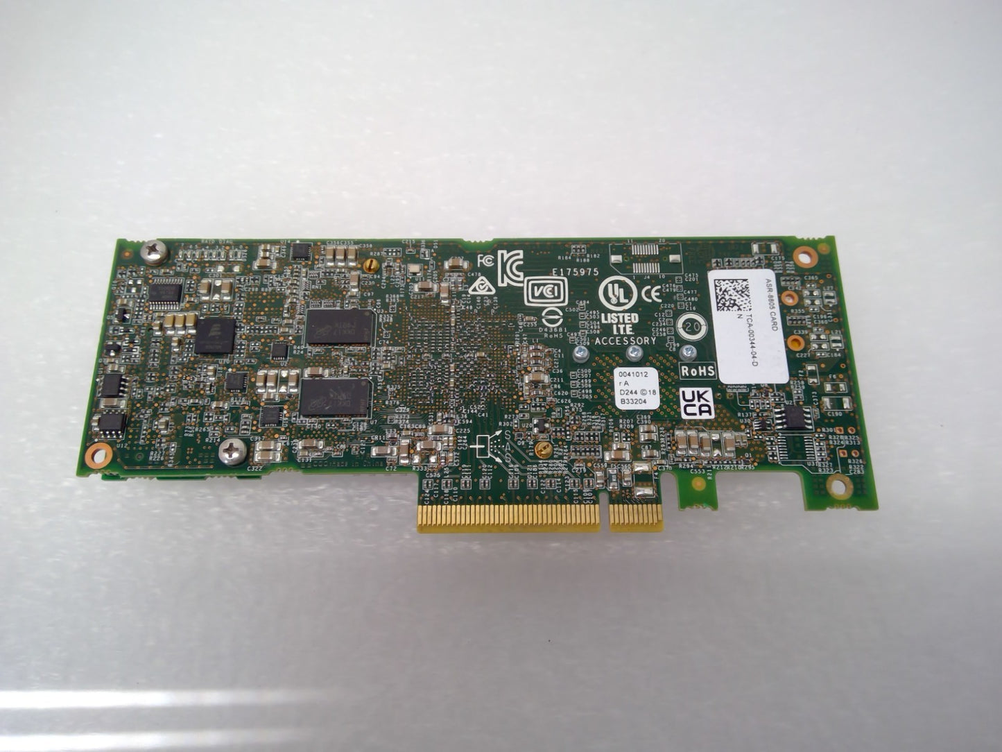 Adaptec ASR-8805 12Gb/s  RAID Controller Card+Flash Module PCI-E No Bracket