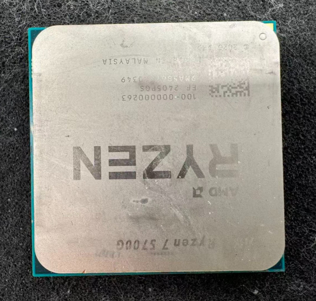 *For Parts* Lot of 2 AMD Ryzen 7 5700G 3.8GHz, 8-Core, 16-Thread Socket AM4