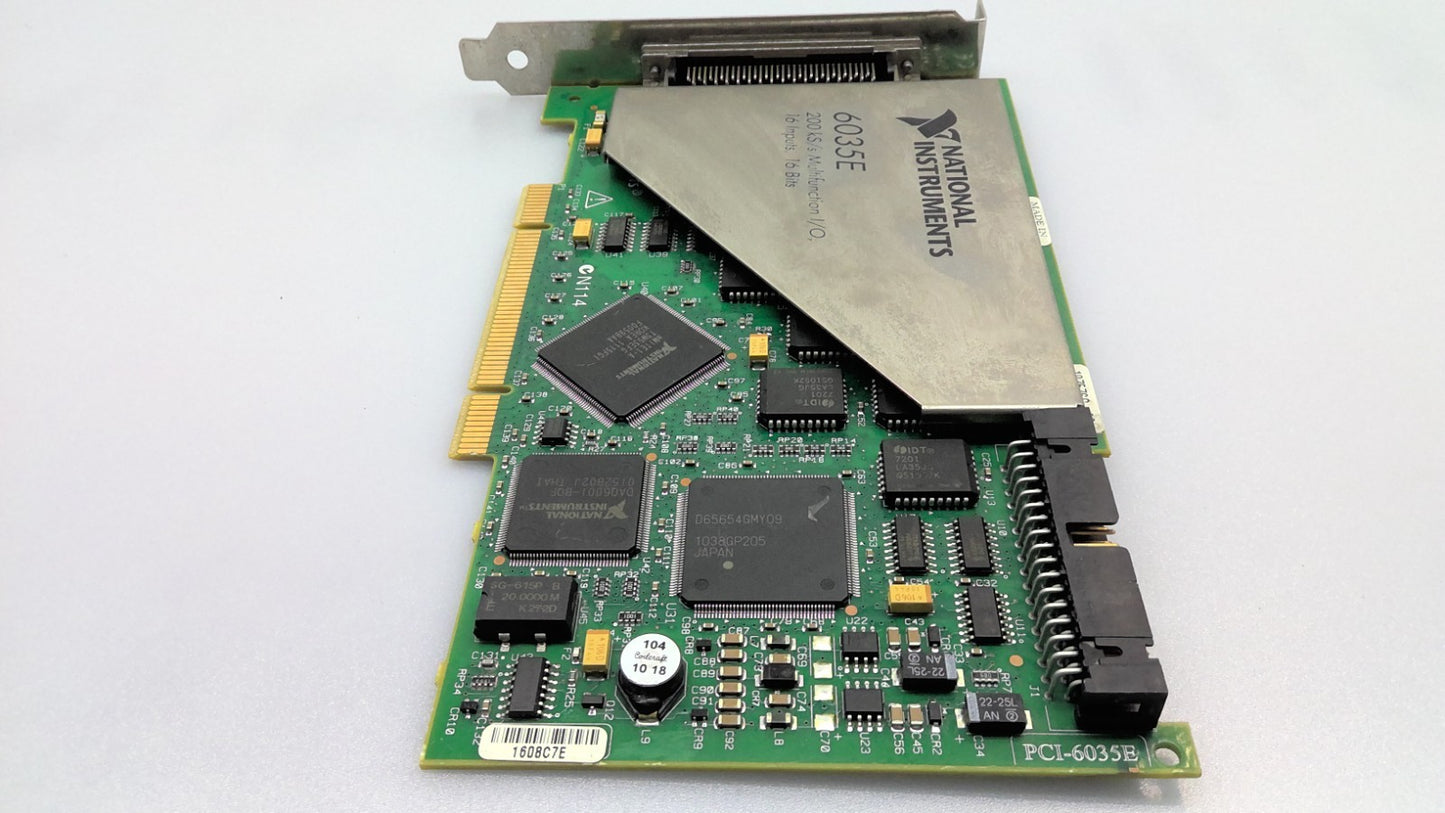 National Instruments PCI-6035E Multifunction I/O DAQ Card 16Bits 187576G-02