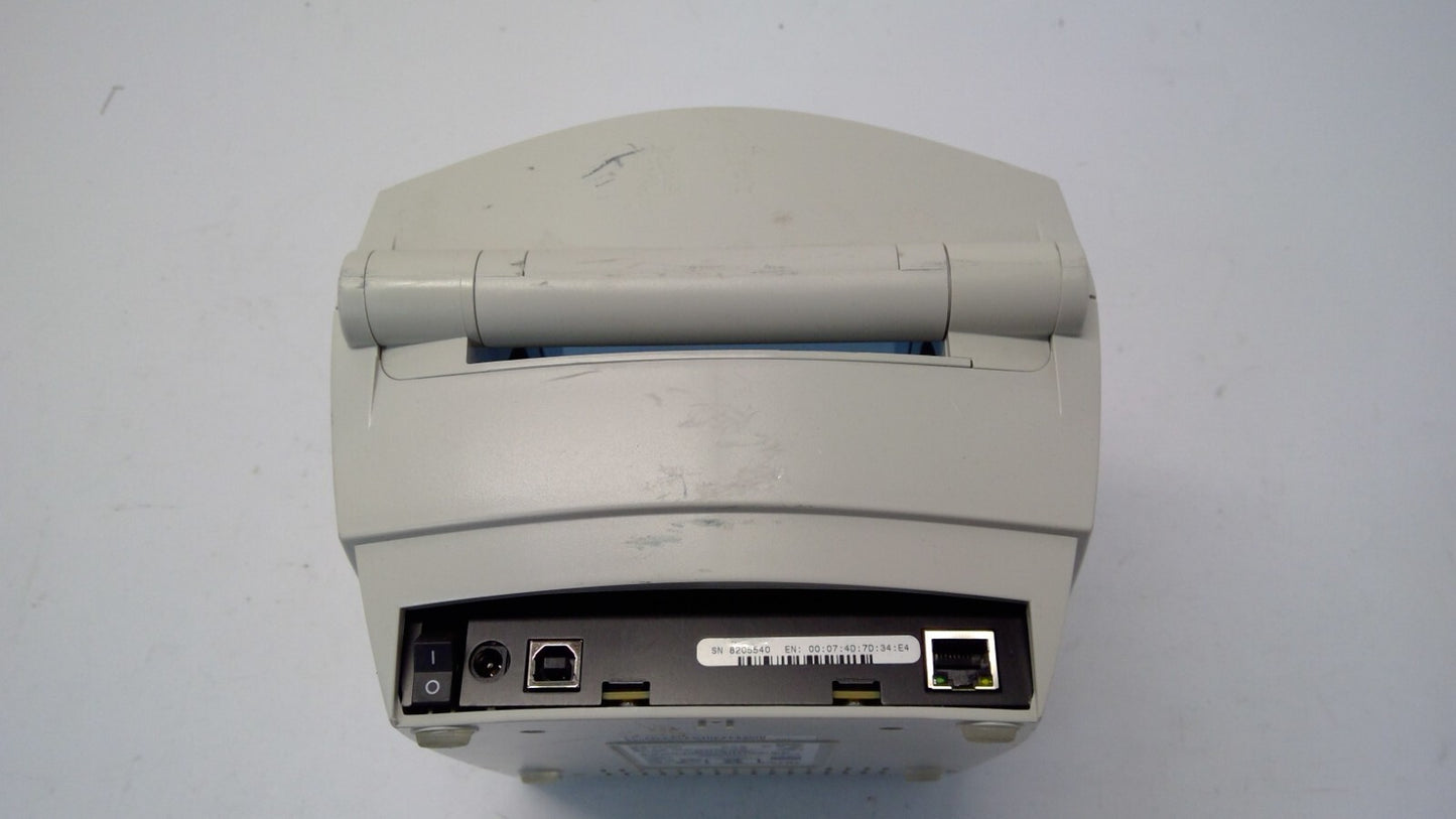 Zebra GC420D Thermal Label Printer USB Ethernet GC420-200410-000 Used