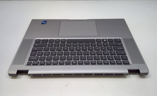 Genuine Dell Latitude 7640  Top Case Bottom Cover Palmrest US Keyboard Gray