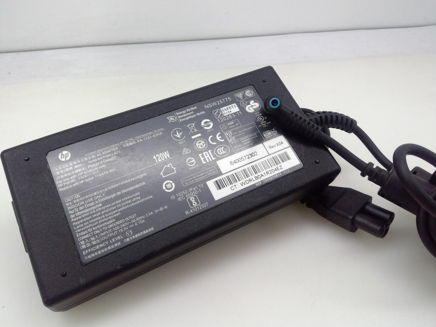 OEM 120W AC Power Adapter For HP 732811-001 710415-001 HSTNN-LA25 4.5 x 3.0mm