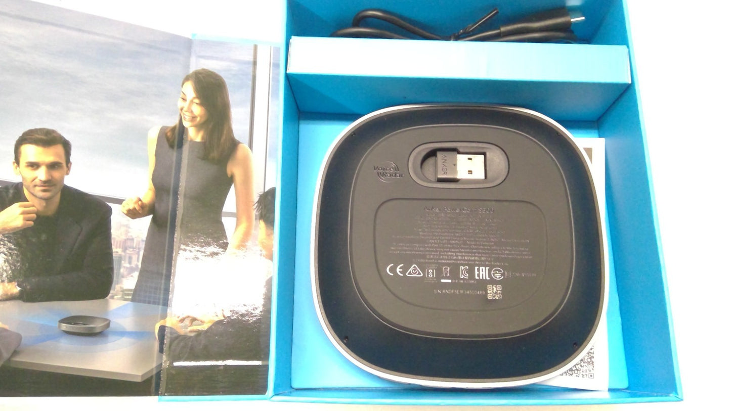Open Box ANKER A3305 POWERCONF S500 SPEAKERPHONE USB-C CONFERENCE SPEAKER