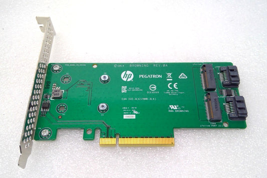 HPE 759505-001 SATA M.2 Dual Drive PCIe Riser Card 759238-001