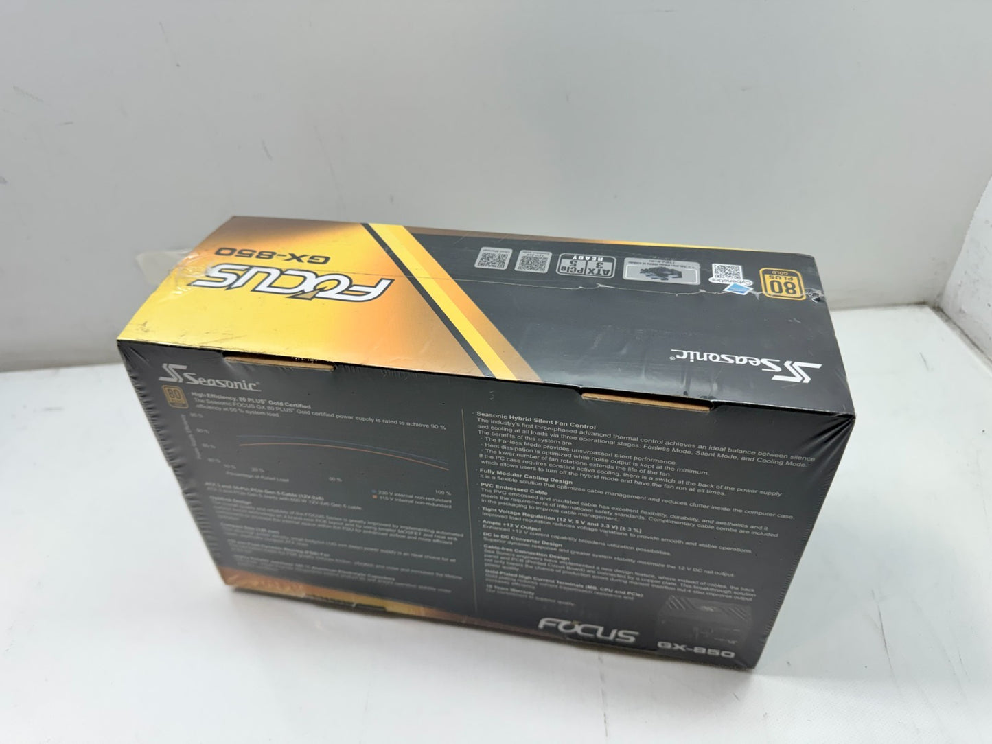 Sseazonic Focus GX-850 850 WATTS ATX 3 80Plus GOLD