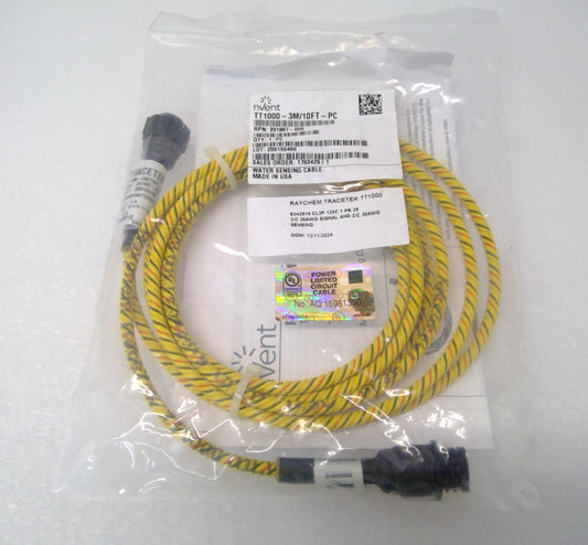 NEW nVent RAYCHEM TraceTek TT1000-3M/10FT-PC Water Sensing Cable Leak Detection