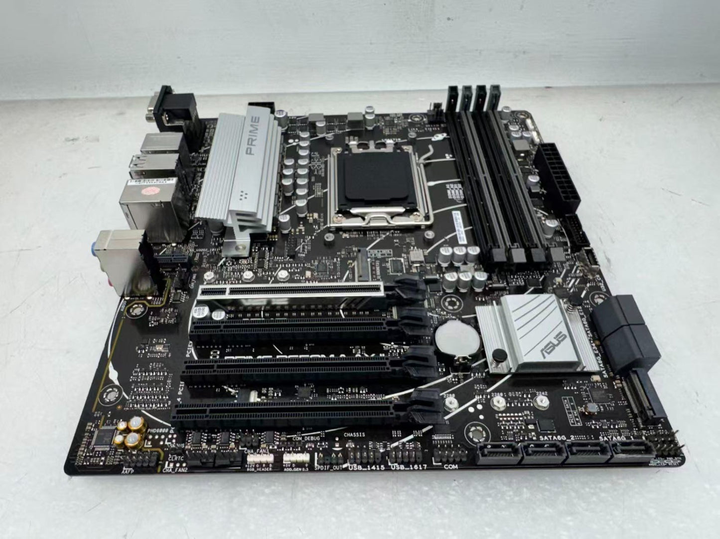 ASUS Prime B650M-A AX II AM5 mATX Motherboard * missing WiFi *