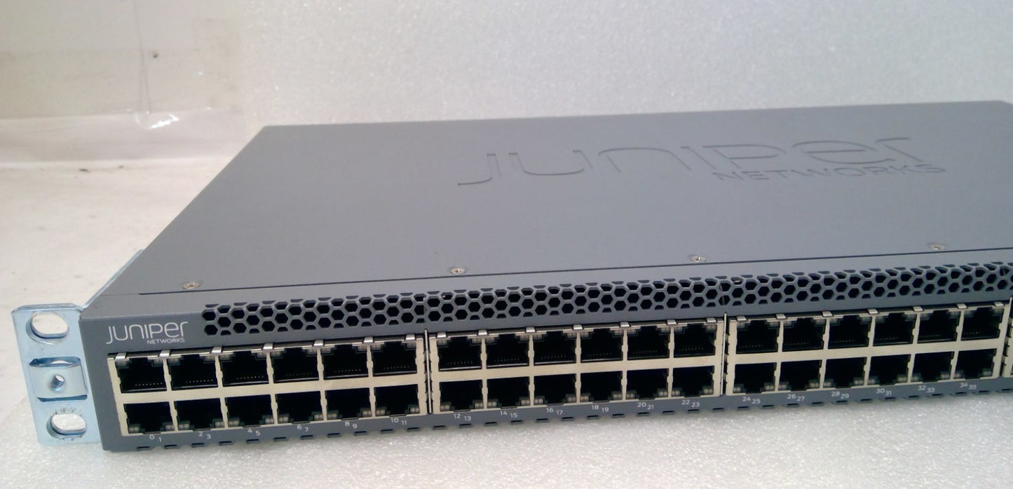 Juniper Networks EX2300-48T Ethernet Switch 48 x 1Gb RJ-45 +4x 1/10Gb SFP+ Ports
