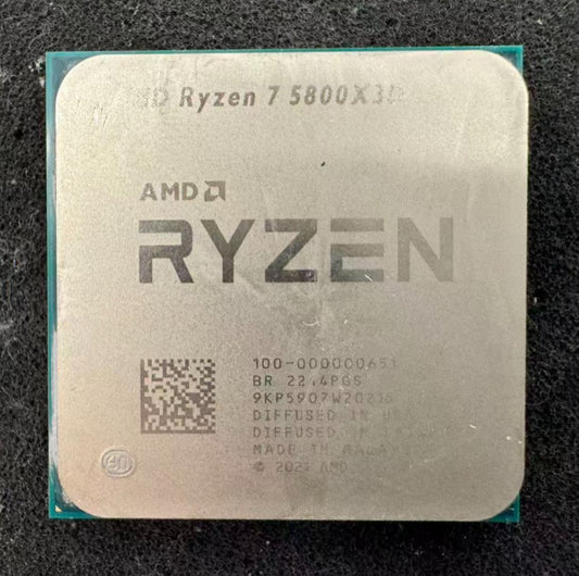 AMD Ryzen 7 5800X3D Desktop Processor 3.4GHz, 8-Core,16-Thread Socket AM4 Tested