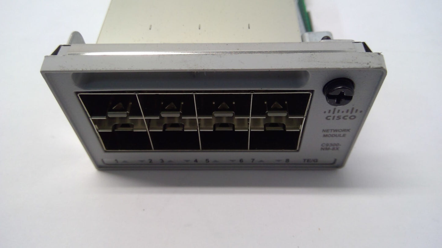 C9300-NM-8X CISCO C9300 Series 8 x 10GE Network Module for Catalyst 9300 Switch