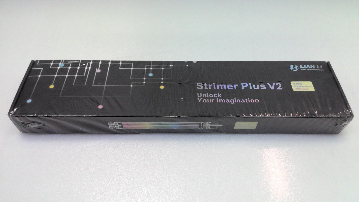 LIAN-LI PW8-PV2 Strimer Plus V2 Black 8-Pin ARGB Power GPU Extension Cable